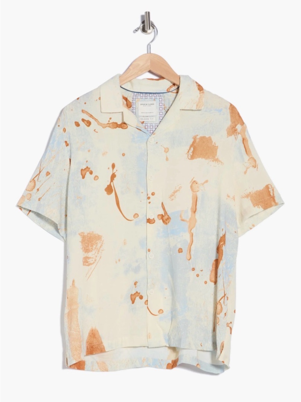 Splatter Button-Up Shirt
DENIM AND FLOWER